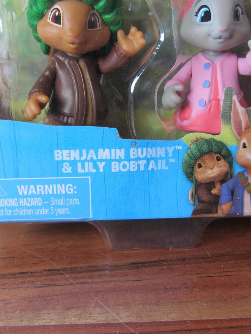 nickelodeon peter rabbit figures benjamin bunny & lily bobtail NIP 2014 (W6806) - Picture 4 of 10